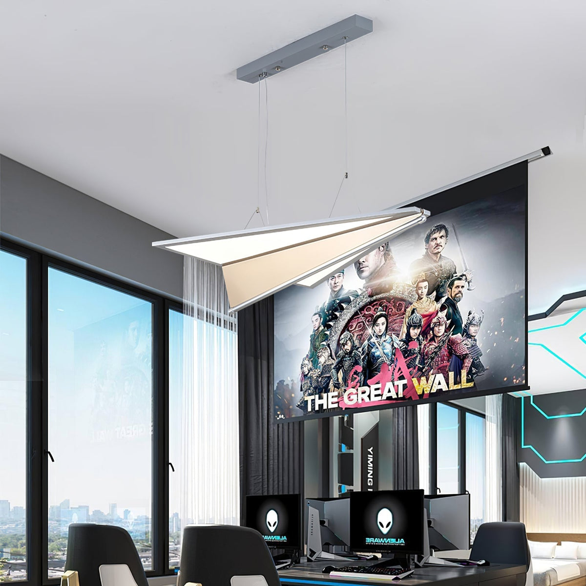 Airplane Integrated LED Pendant Light