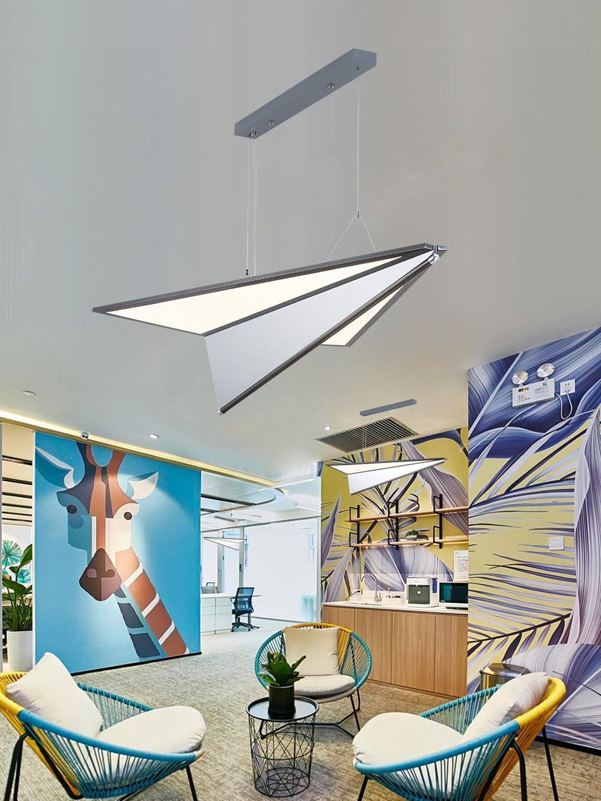 Airplane Integrated LED Pendant Light