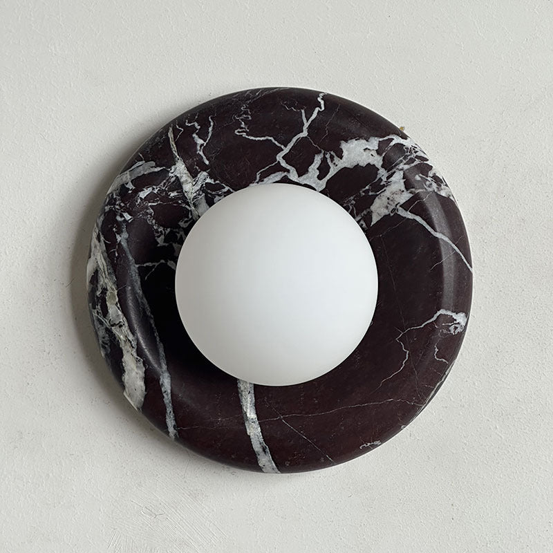 Bulgari Red Marble Wall Light