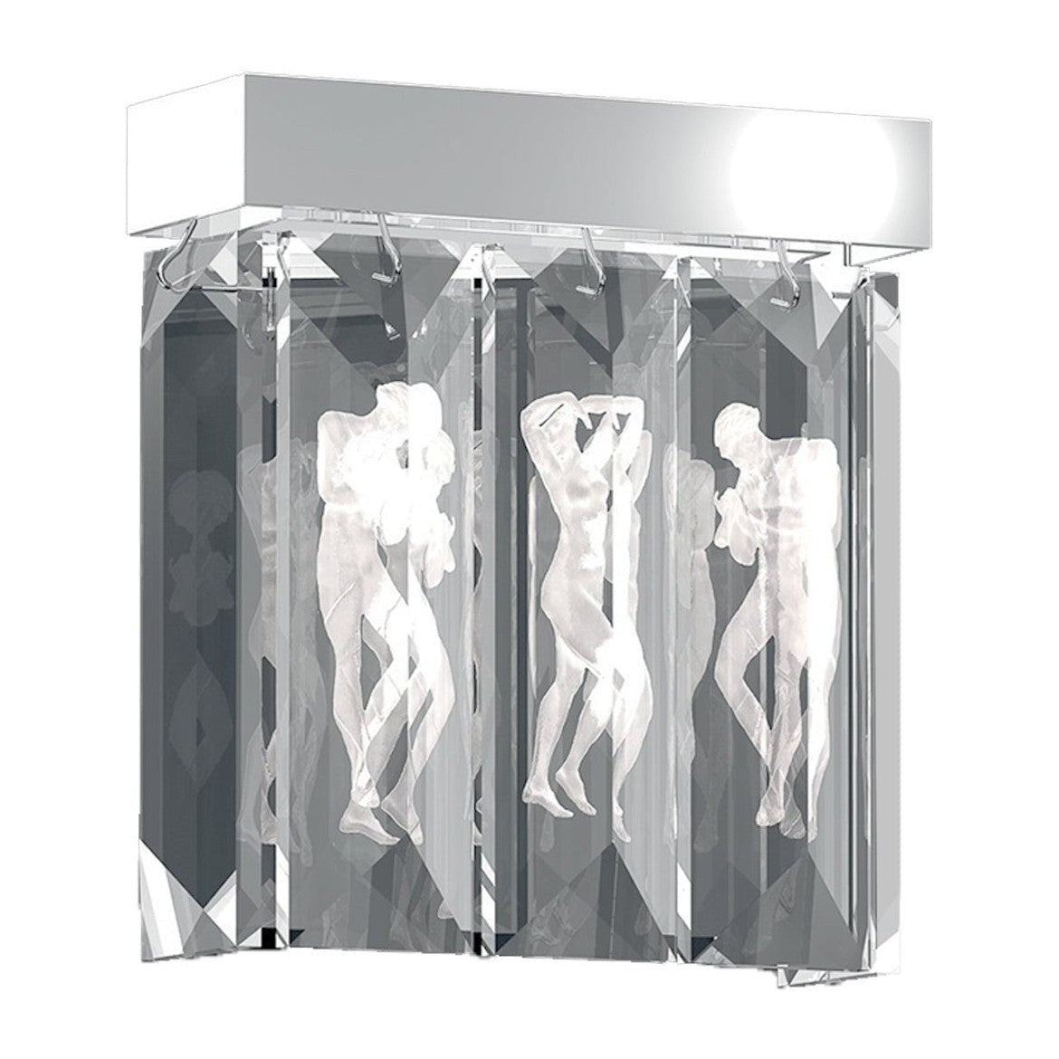 Five-Prism Crystal LED Wall Light / Default Title