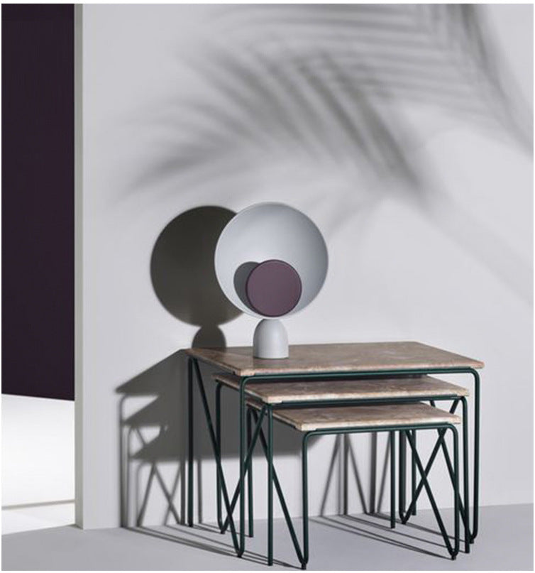 Nordic Metal Table Lamp / Offwhite / UK